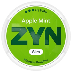 ZYN Apple Mint Slim 9mg nikotinpåsar