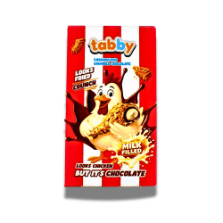 Tabby Chicken Thigh 50g – kattgodis med kycklingsmak i 12-pack.