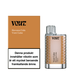 Vont Cube Havana Cola – engångsvape med smak av Cola, 20mg nikotin