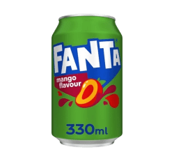 Fanta Mango 33cl läsk med mangosmak 24-pack