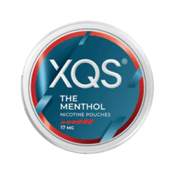 XQS The Menthol 17mg all white snus mentol mint