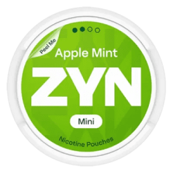 ZYN Apple Mint Mini 3mg S2 nikotinpåsar i 10-pack