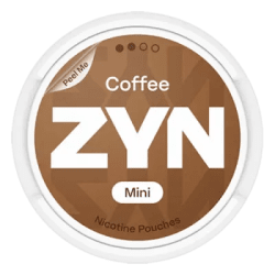 ZYN Coffee Mini 3mg S2 dosa med tobaksfria nikotinpåsar 10-pack
