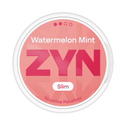 ZYN Watermelon Mint S2 – tobaksfria nikotinpåsar med vattenmelon och mint i slim-format.