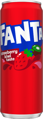Fanta Strawberry Kiwi 33cl burk fruktläsk
