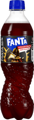 Fanta Apple Cherry 50cl flaska fruktläsk äpple körsbär 24-pack