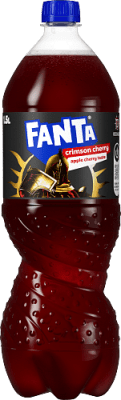 Fanta Apple Cherry 150cl flaska fruktläsk äpple körsbär