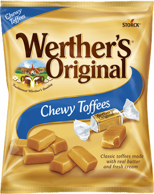 WERTHER´S ORIGINAL CHEWY TOFFEES 15x135G