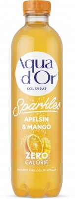 Aquador Sparkles Apelsin & Mango 12x50cl