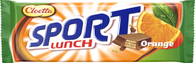 Sportlunch Apelsin 28x80g