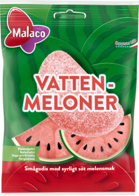 MALACO VATTENMELONER PÅSE 28X70G