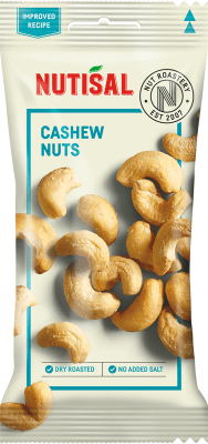 NUTISAL NATURAL CASHEW 14X60G