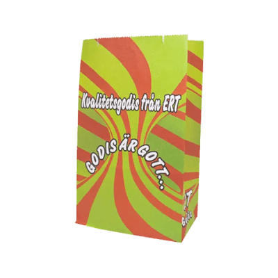 Godispåse Spira 500-pack – påsar för lösgodis och konfektyr i butik.