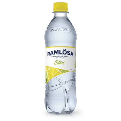 Ramlösa Citron 50cl smaksatt mineralvatten