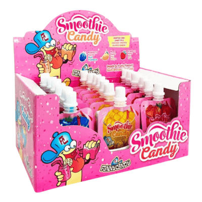 Smoothie Candy 20g – fruktgodis i små förpackningar, 21-pack.