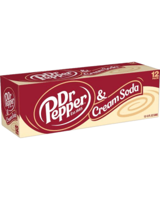 Dr Pepper Cream Soda 12x330ml