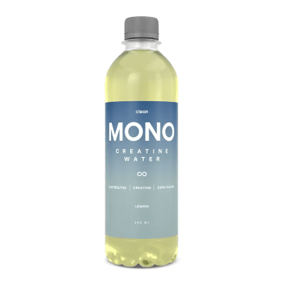 Zoom bild av Clean Mono Lemon 50cl – sockerfri energidryck med citronsmak i 12-pack.
