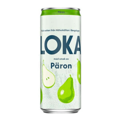 Loka Päron 33cl smaksatt mineralvatten 20-pack