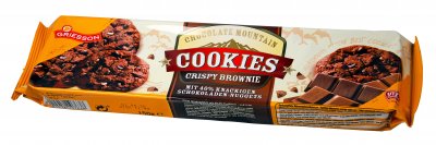 Griesson Chocolate Mountain Cookies Crispy Brownie 14x150g
