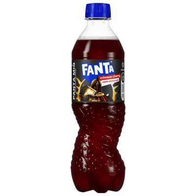 Fanta Apple Cherry 1,5 liter – läsk med äpple och körsbär i 8-pack.