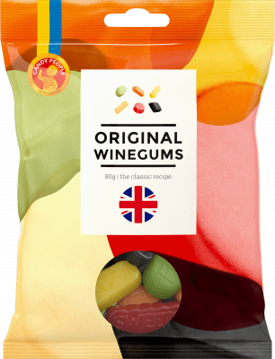 WINEGUM ORIGINAL 18X80G PÅSE CANDY PEOPLE