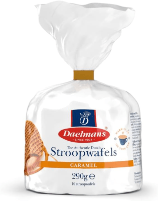 Caramel Syrup Waffles 290g våffelkakor med karamellsirap