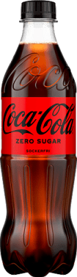 Coca-Cola Zero 50cl flaska sockerfri cola