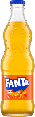 Zoom bild av Fanta Orange glasflaska 33cl apelsinläsk 24-pack
