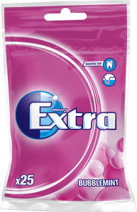Extra Bubble Mint Påse 30x35g