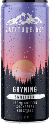 Zoom bild av Latitude 65° Gryning Smultron 33cl – fruktig dryck med smultron i 24-pack.