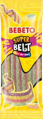 Bebeto Super Belt Fruit 75g godisremmar