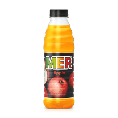 MER Äpple 50cl fruktdryck äppelsmak flaska