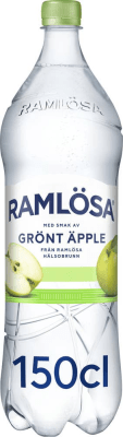 Zoom bild av Ramlösa Grönt Äpple 150cl smaksatt mineralvatten 8-pack