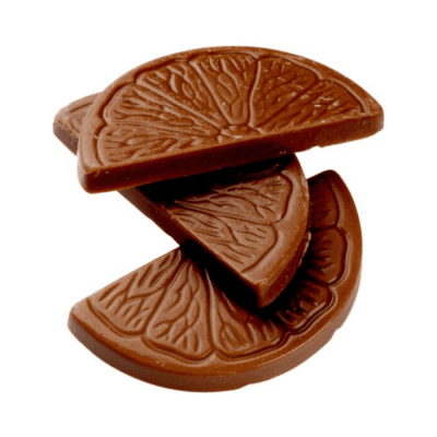 Apelsinklyfta 3,4kg från Dals – klassisk apelsinsmakande gelégodis i stor lösviktspåse.