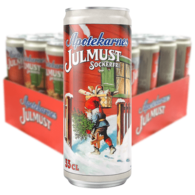 Apotekarnes Julmust Sockerfri 20x33cl