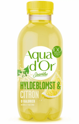 Aquador Sparkles fläder citron 30cl kolsyrad dryck flaska