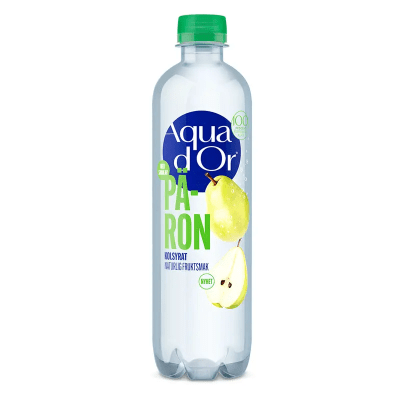 Zoom bild av Aquador Päron Vatten – mineralvatten med päronsmak, 12-pack à 50cl