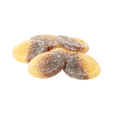 Aroma Klockor XL Cola Citron Sura – klockformade sura karameller i storpack 1,8 kg.