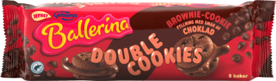 Ballerina Double Cookies Brownie 12x168g