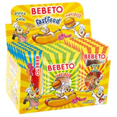BEBETO FASTFOOD 24X30G