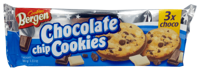 Bergen Triple Chocolate Chip Cookies 33x150g
