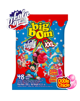 Zoom bild av Big Bom XXL Cola Pop 48x25g