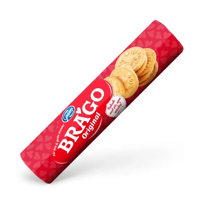 Zoom bild av Brago Original 24x225 g – klassiska vaniljkex från Göteborgs Kex