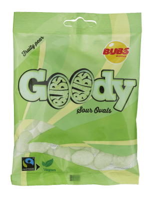 Bubs Goody Fruity Pear 12x90g