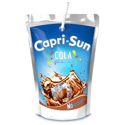 Capri Sun Cola – klassisk coladryck i portionsförpackningar, 4x10x200ml