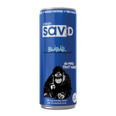 Clean SavD Blåbär 24x33cl