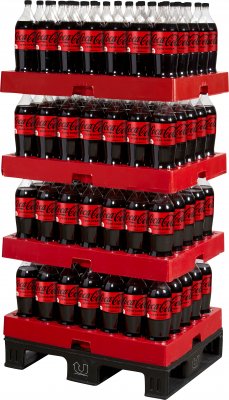 Coca-Cola Zero 2L 140 flaskor ½ Pall