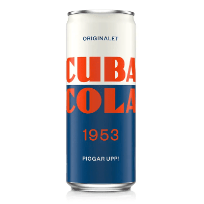 Cuba Cola 33cl – klassisk svensk cola i 20-pack.