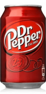 Dr Pepper 33cl burk