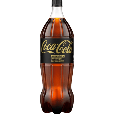 Coca-Cola Zero koffeinfri 150cl flaska sockerfri cola utan koffein